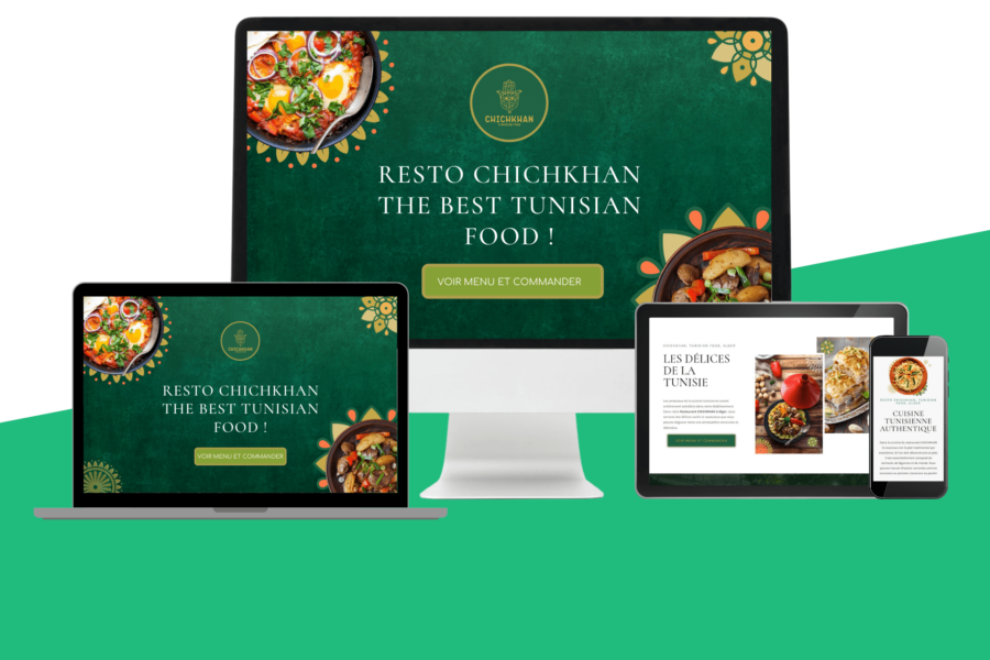 Site web restaurant, Yulmaz Marketing Algérie